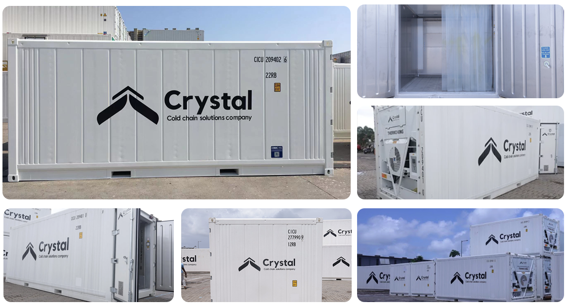 Crystal Group 10ft Reefer Containers