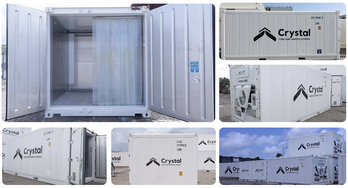 Crystal Group 20ft Reefer Containers