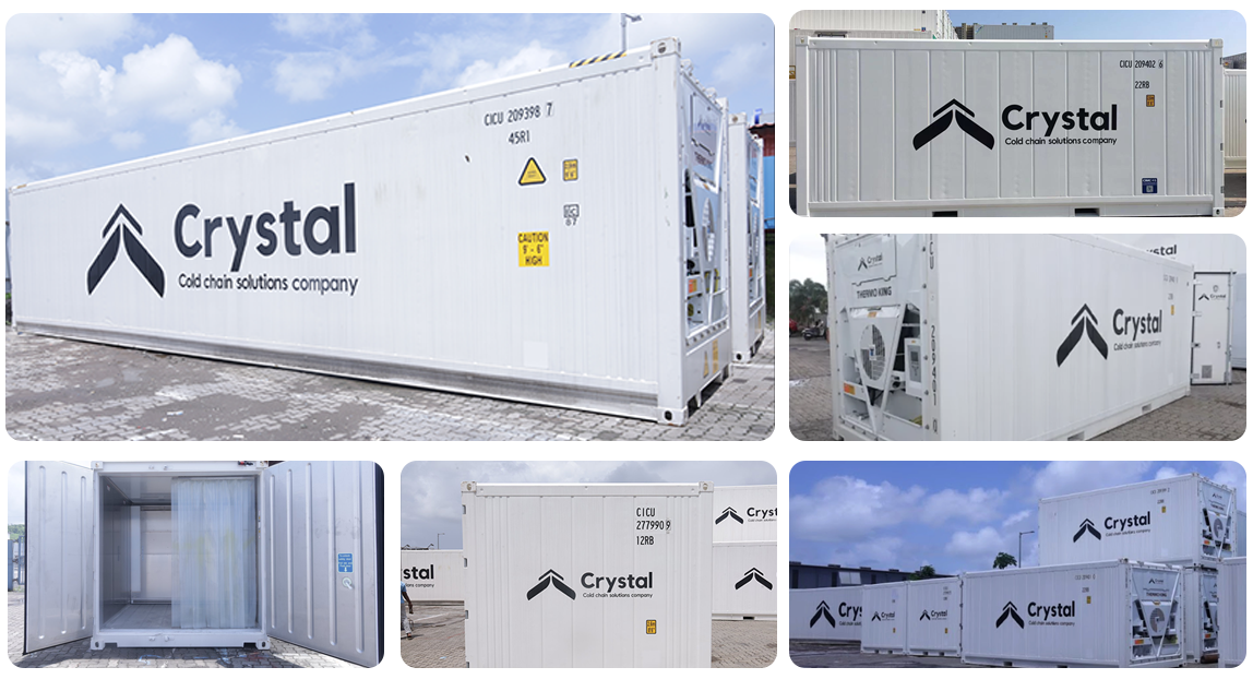 Crystal Group 40ft Reefer Containers