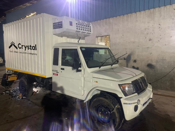 Delivered Specialized Refrigerated Truck for Top Pharma Company’s R&D Products