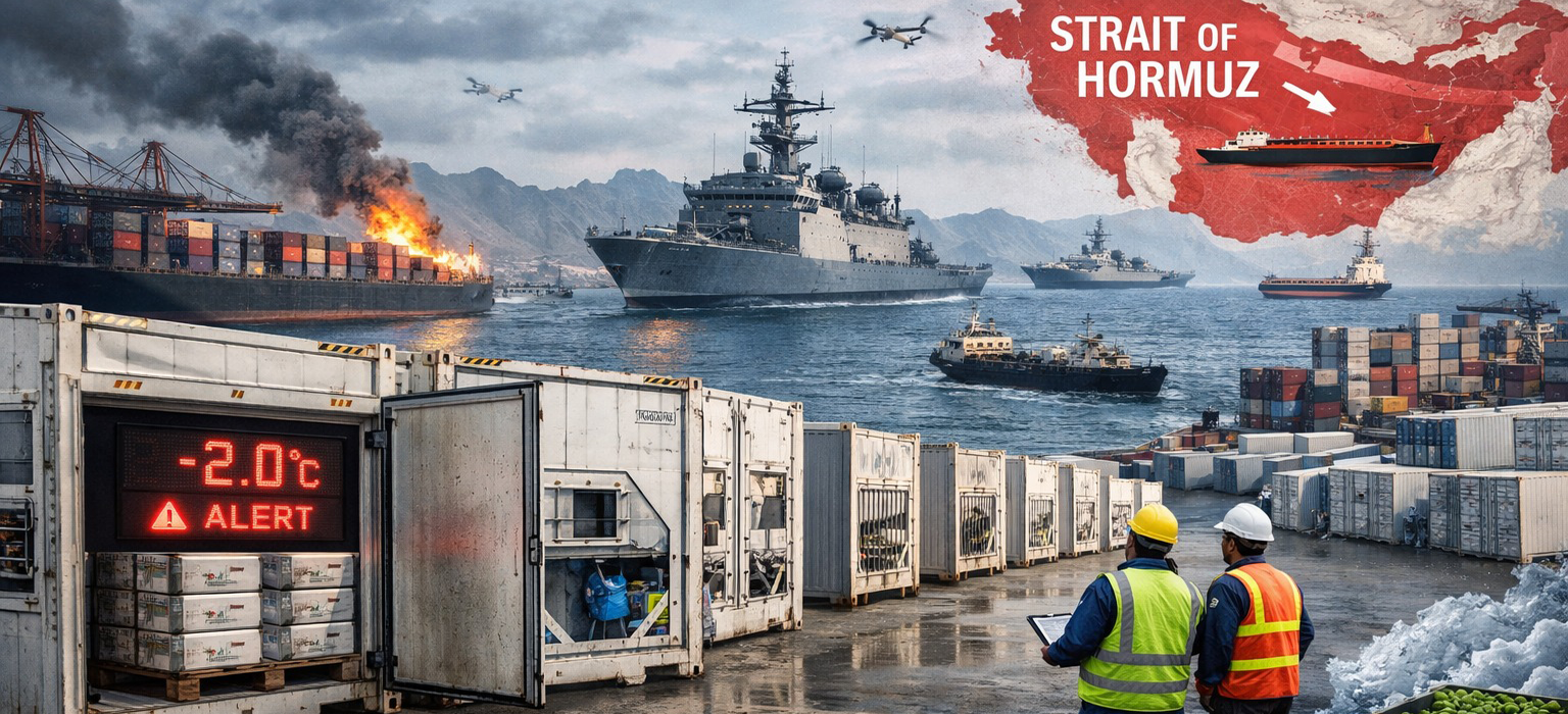 When the Strait Tightens, the Cold Chain Breaks Silently