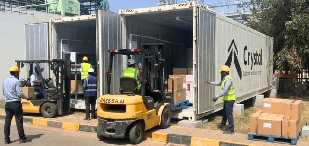 Rapid Deployment of 2×40-ft Reefer Containers for a Leading Pharma  Company