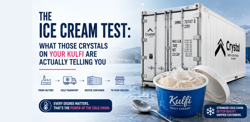 The Ice Cream Test: What Those Crystals on Your Kulfi Are Actually Telling You